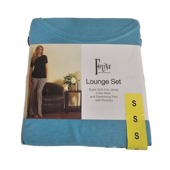 Felina Lounge Set- Size Small Blue- New - Picture 2 of 4
